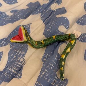 Green and Yellow Reptile Toy